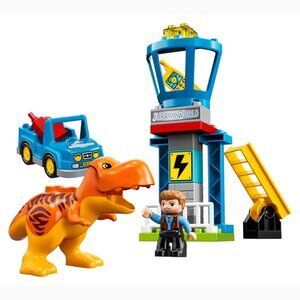 Lego Duplo Jurassic World T. Rex Tower (10880) - Complete Set